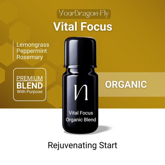 X Vital Focus Organic Essential Oil Blend